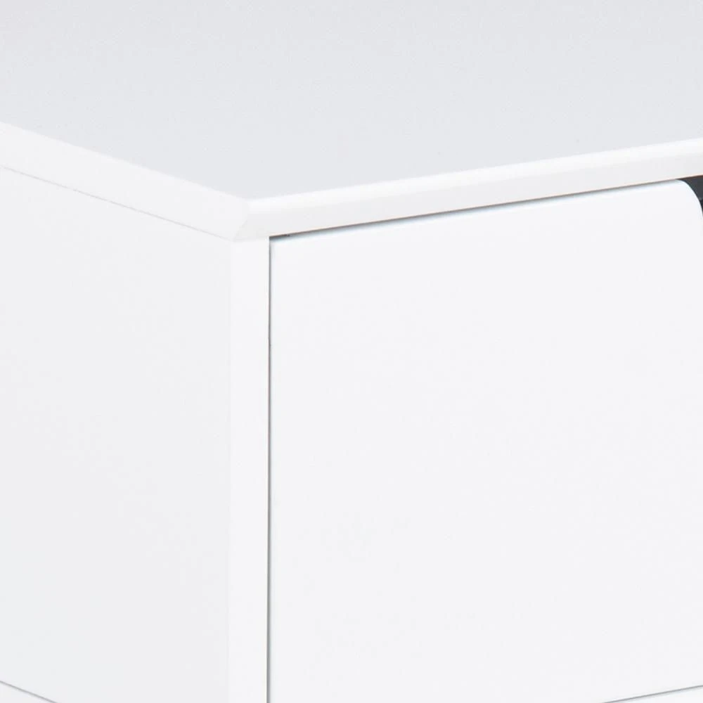 Nachtkastje Mistra 1 Lade - Wit 5 Nachtkastje Mistra 1 Lade - Wit - Afbeelding 5