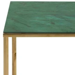 Bijzettafel Alisma 50x50 Cm - Goud/groen -Emob 1F8700F6 C82F 49DD 8704 34F30B2F8553 7866