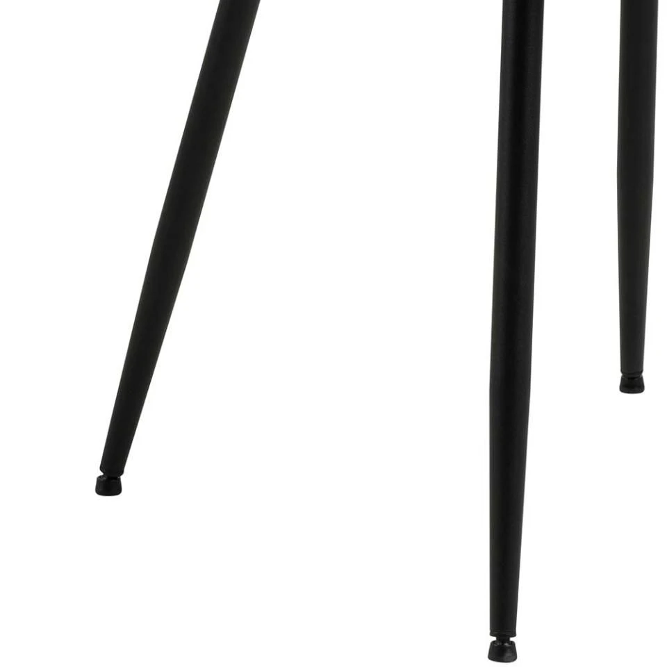 Stoel Delmy - Grijs/zwart 2 Stoel Delmy - Grijs/zwart - Afbeelding 2