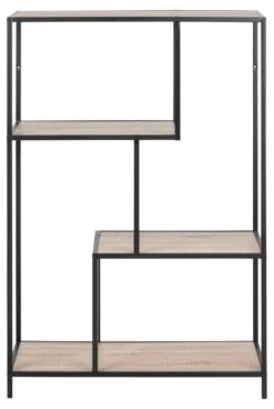 Rek Dover 2 Legplanken - Zwart/Sonoma Eik -Emob 205A4F98 F9F4 437A A55F D2D85817DF66 0a8b