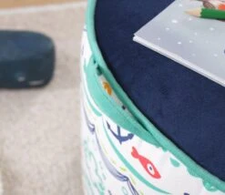 Fluffe Kindervleugelstoel - 100% Microvezel, Veelkleurig -Emob 209FLF1158 20 204 df63