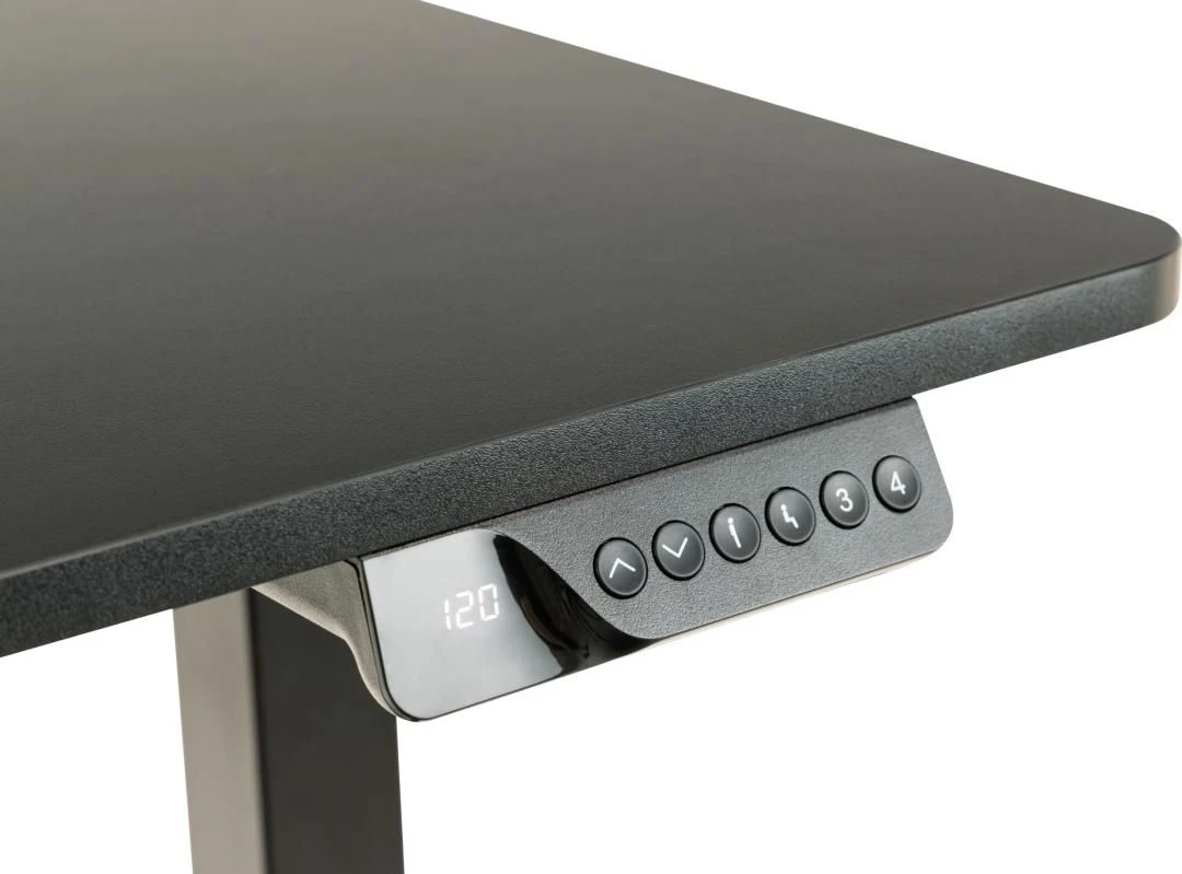 Verstelbare Bureau Garcia Met Haakjes - Zwart 6 Verstelbare Bureau Garcia Met Haakjes - Zwart - Afbeelding 6