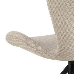 Draaibare Eetkamerstoel Tilda Stof - Beige/zwart -Emob 245C80F7 A2BC 4BB7 A7B4 D820B6C54958 de19