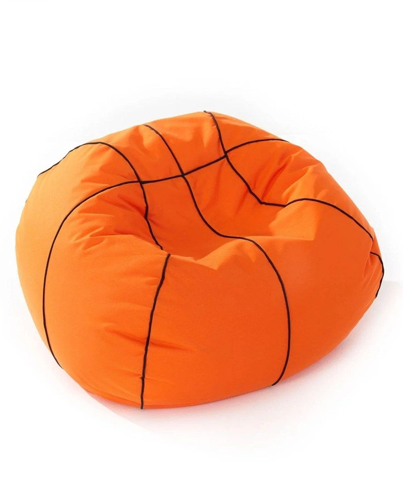 Atelier Del Sofa Poef: Waterdicht Oranje Met Piepschuim 3 Atelier Del Sofa Poef: Waterdicht Oranje Met Piepschuim - Afbeelding 3