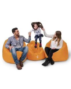 Del Sofa Tuinkussen | 100% Gerecycled Piepschuim | Waterdicht | Oranje -Emob 248FRN1533 20 202 757c