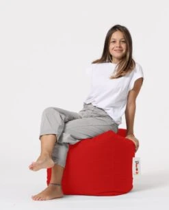 Atelier Del Sofa Poef | Gerecycled Piepschuim | Waterdicht | Rood -Emob 248FRN1537 20 205 4b2a