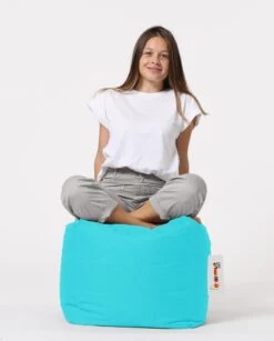 Turquoise Poef | Atelier Del Sofa | 100% Gerecycled Piepschuim | Waterdicht". -Emob 248FRN1544 20 203 fda2