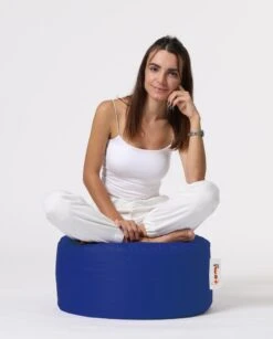 Atelier Del Sofa Poef - Gerecycled Piepschuim - Blauw -Emob 248FRN1551 20 204 48e3