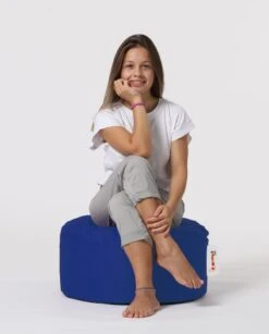 Atelier Del Sofa Poef - Gerecycled Piepschuim - Blauw -Emob 248FRN1551 20 207 236c