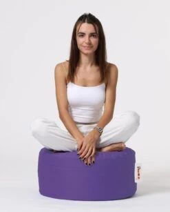 Atelier Del Sofa Poef - Paars | Waterdicht, Gerecycled Piepschuim Met Hoge Dichtheid -Emob 248FRN1552 20 205 2131