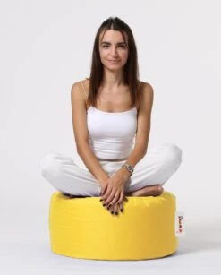 Gele Atelierpoef: Waterdicht, Gerecycled Piepschuim -Emob 248FRN1554 20 205 acc4