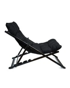 Atelier Del Sofa Poef - 100% Metaal En Polyester | Zwart