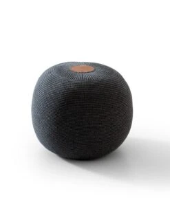 Atelier Del Sofa Poef - 100% Acrylweefsel, Antraciet -Emob 248FRN1565 20 203 4538