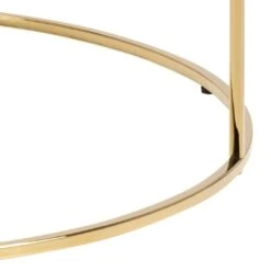 Salontafel Dejan ø80cm - Goud/wit Marmer -Emob 250967B7 F65D 40BE B1A1 6ADFF3384A24 c1d4