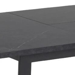 Verlengbare Eettafel Amanda 160<220x90 - Marmer/zwart -Emob 2B23C686 3D3B 446F 999D AB8EC4D8157D eeaa