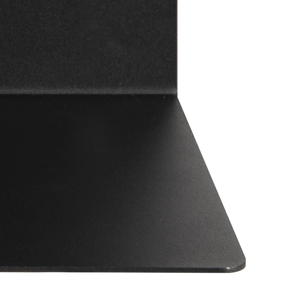 Wandplank Jolie 2 Legplanken - Zwart 4 Wandplank Jolie 2 Legplanken - Zwart - Afbeelding 4