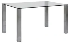 Eettafel Kenji 140x90 - Grijs -Emob 2CC97130 BEA0 4DDE 9B70 98A1AEF3CD93 93f0