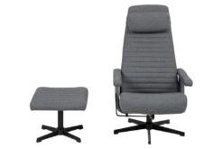 Relaxfauteuil Trany Met Voetbank - Grijs -Emob 2D604E3F 3BB2 45CE 97F5 4AC88912527D a97c