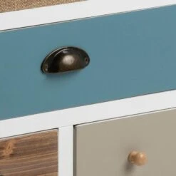 Commode Tiara 48cm, 9 Lades - Wit/multicolor -Emob 2EBC0BBC CB18 4857 A9D3 552FA61294F9 1f60