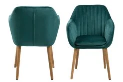 Armstoel Hermeline - Groen/eik 16 Armstoel Hermeline - Groen/eik -Emob 33663B58 4E94 4762 9CF0 70002B3F474E 3c64