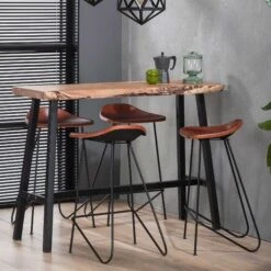 Barstoel Stig - Leder -Emob 3616 40 2 5a97