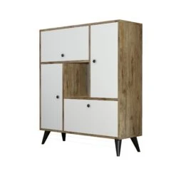 Elegant Opbergmeubel Met Meerdere Planken -Emob 389MZA1506 4 8421