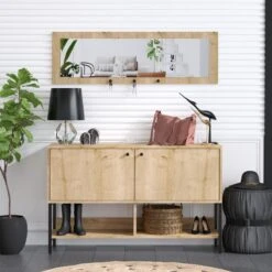 Schoenenkast Smaragd | 100% Melamine Gecoat | Saffier Eik