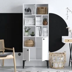 Emerald Boekenplank - 100% Melamine Gecoat, Antibacterieel, Wit -Emob 393MRD1234 20 202 bd22