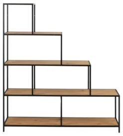 Rek Dover 135cm 4 Legplanken - Zwart/wilde Eik -Emob 3B6DAFBA 3EF7 447A 9C20 DF4D86E52DA7 201b