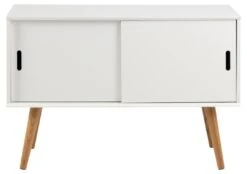 Commode Mistra 100cm, 2 Deuren - Wit -Emob 3D8EC4BD 29AA 42B6 9805 D0FB98D44F78 5296