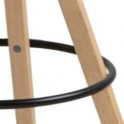Barstoel Dimar - Zwart/eik -Emob 3F30DBD0 96D2 419B BA98 839484F77EC4 3135