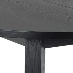 Zwarte Sieg Eettafel, Ø120x75 Cm, Eikenfineer -Emob 406317F6 A6C4 4C2E BBBB 1FF4F0B9B2CE efd4