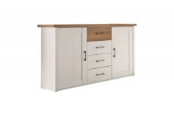 Commode Larnaca 150cm Met 4 Lades & 2 Deuren - Wit -Emob 43697 1 bfda