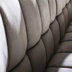 Eetkamerbank Rilla 180cm Velours - Antraciet -Emob 4955 45V 4 3fd1