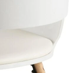 Kuipstoel Lunar - Wit/beuk -Emob 4CF70A10 E215 4EB4 9D19 3F4E7EB66B32 9327