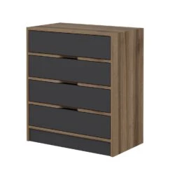 Woody Dressoir | Melamine Coating | Notelaar Antraciet -Emob 506MNR1518 20 206 8f74