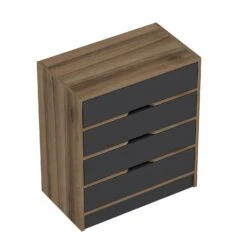 Woody Dressoir | Melamine Coating | Notelaar Antraciet -Emob 506MNR1518 20 207 26e5