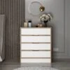 Woody Dressoir | Walnoot Wit | 100% Melamine Snijplank