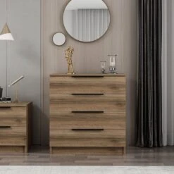 Woody Dressoir | 18mm Melamine | Notenhout