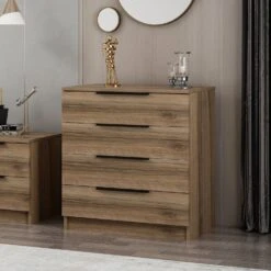 Woody Dressoir | 18mm Melamine | Notenhout -Emob 506MNR1520 20 202 f925