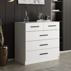 Wit Woody Commode | Melamine Gecoat". -Emob 506MNR1522 20 203 a106