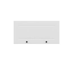 Modieus Woody Wandkastje|100% Melamine|18mm Dik|90x45x54cm|Wit -Emob 506MNR2105 20 202 6117