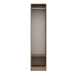 Stijlvolle Woody Fashion Kledingkast | 100% Melamine Gecoat | Meerdere Planken | 18mm Dik -Emob 506MNR2120 20 206 0326