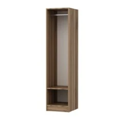 Stijlvolle Woody Fashion Kledingkast | 100% Melamine Gecoat | Meerdere Planken | 18mm Dik -Emob 506MNR2120 20 207 8a1b