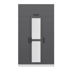 Woody Garderobekast | Antraciet Wit -Emob 506MNR2412 20 205 17c5