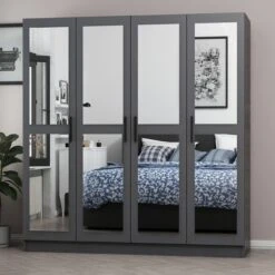 Stijlvolle Antraciet Garderobe | Woody Fashion". -Emob 506MNR2468 20 203 53b5