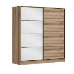 Woody Fashion Melamine Garderobekast | Dore | 220x210x52 Cm