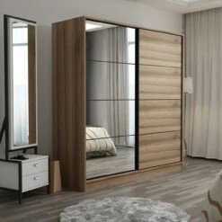 Woody Fashion 100% Melamine Kledingkast - Dore". -Emob 506MNR2633 20 202 30ad