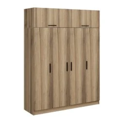 Woody Kledingkast | Melamine Coating | 180x235x52cm | Talrijke Planken | Dore -Emob 506MNR2675 20 204 edfe