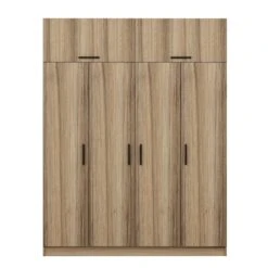 Woody Kledingkast | Melamine Coating | 180x235x52cm | Talrijke Planken | Dore -Emob 506MNR2675 20 205 4b4b